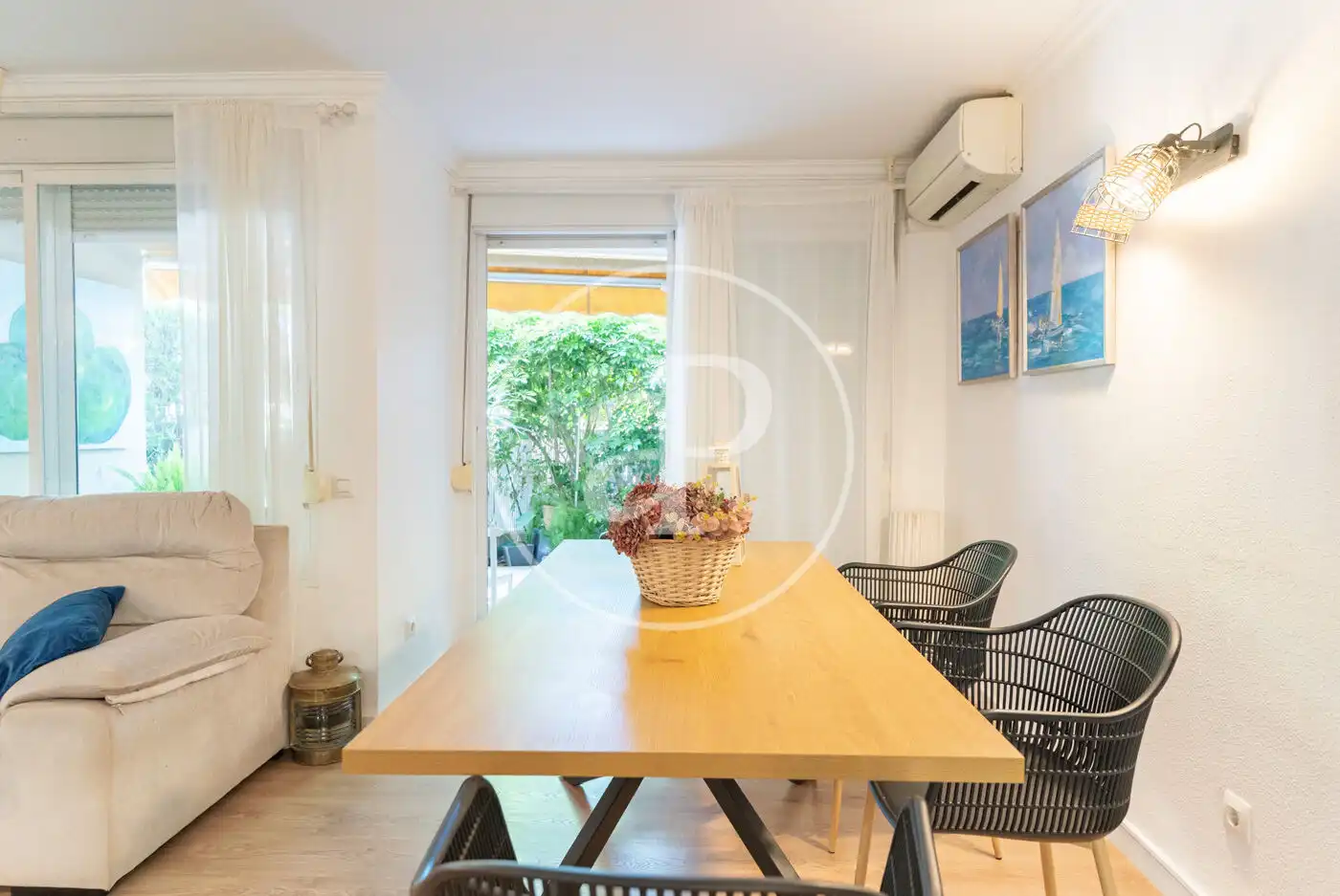 Dining room of Flat for sale in  Palma de Mallorca  with Air Conditioner, Heating and Private garden