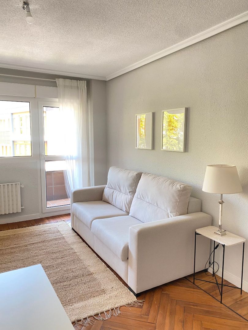 Living room of Apartment to rent in Santander  with Heating, Parquet flooring and Terrace