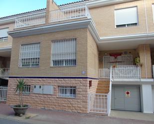 Exterior view of Single-family semi-detached for sale in Lorquí  with Air Conditioner, Terrace and Balcony