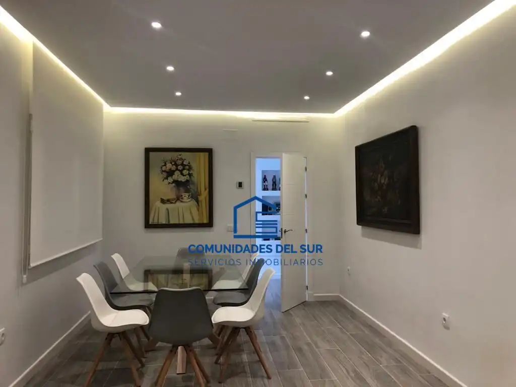 Dining room of Houses for rent in El Puerto de Santa María  with Air Conditioner, Private garden and Swimming Pool