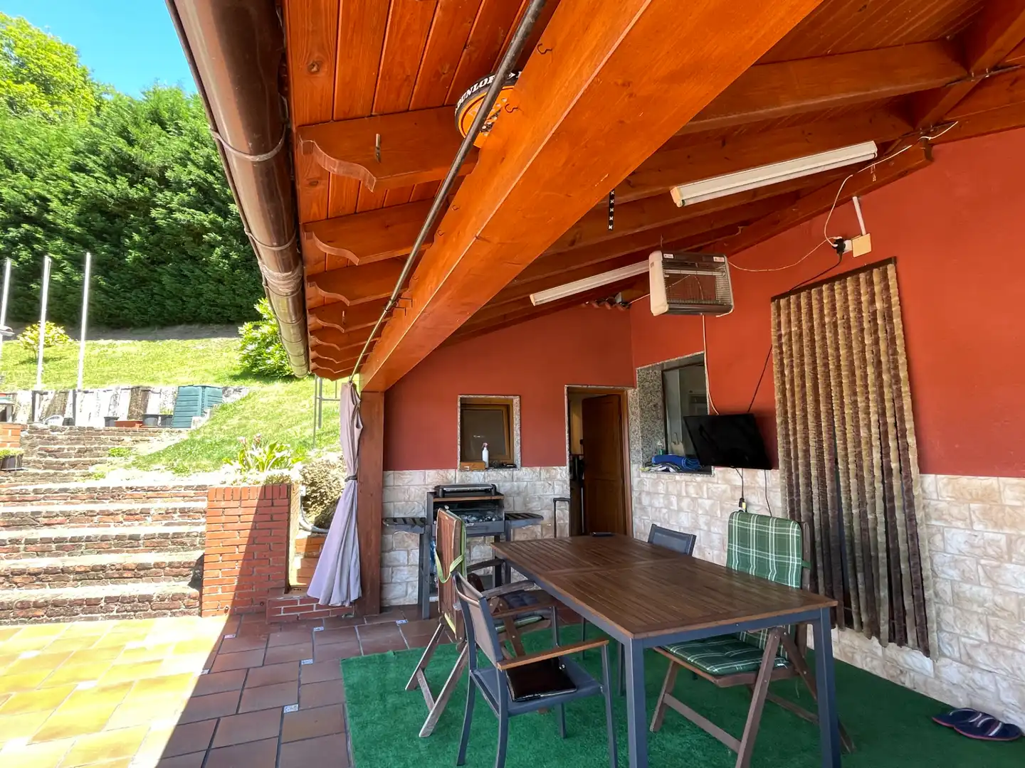 Terrace of Detached homes for sale in Mieres (Asturias)  with Heating, Private garden and Terrace