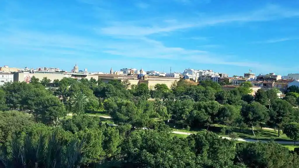 Exterior view of Flat for rent in  Valencia Capital  with Terrace and Furnished