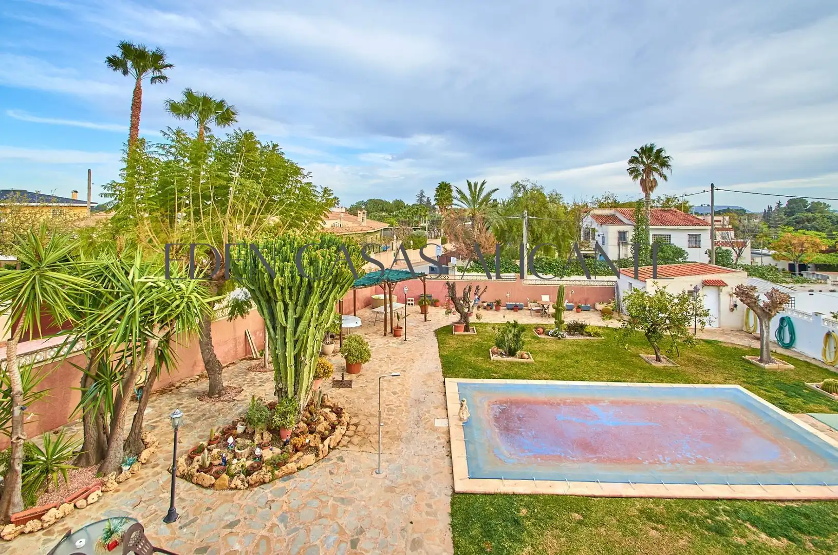 Jardín de Casa o chalet en venta en Mutxamel con Aire acondicionado, Calefacción y Jardín privado