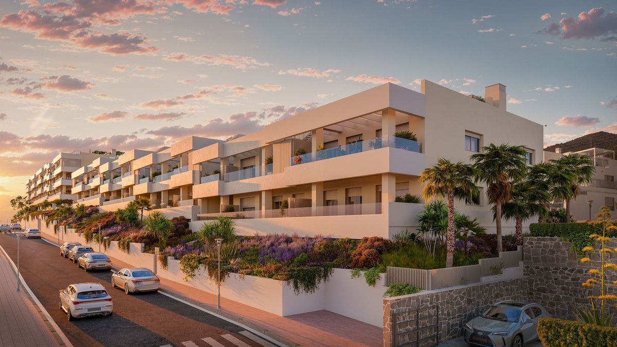 Exterior view of Planta baja for sale in Benalmádena  with Air Conditioner, Terrace and Storage room