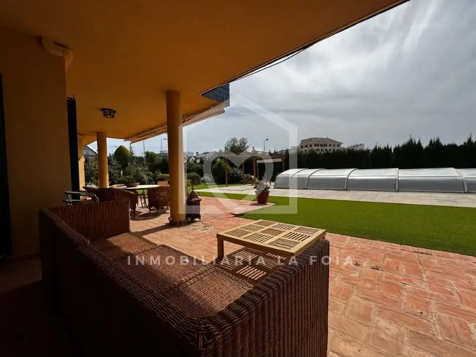 Terraza de Casa o chalet en venta en Ibi con Aire acondicionado, Calefacción y Jardín privado