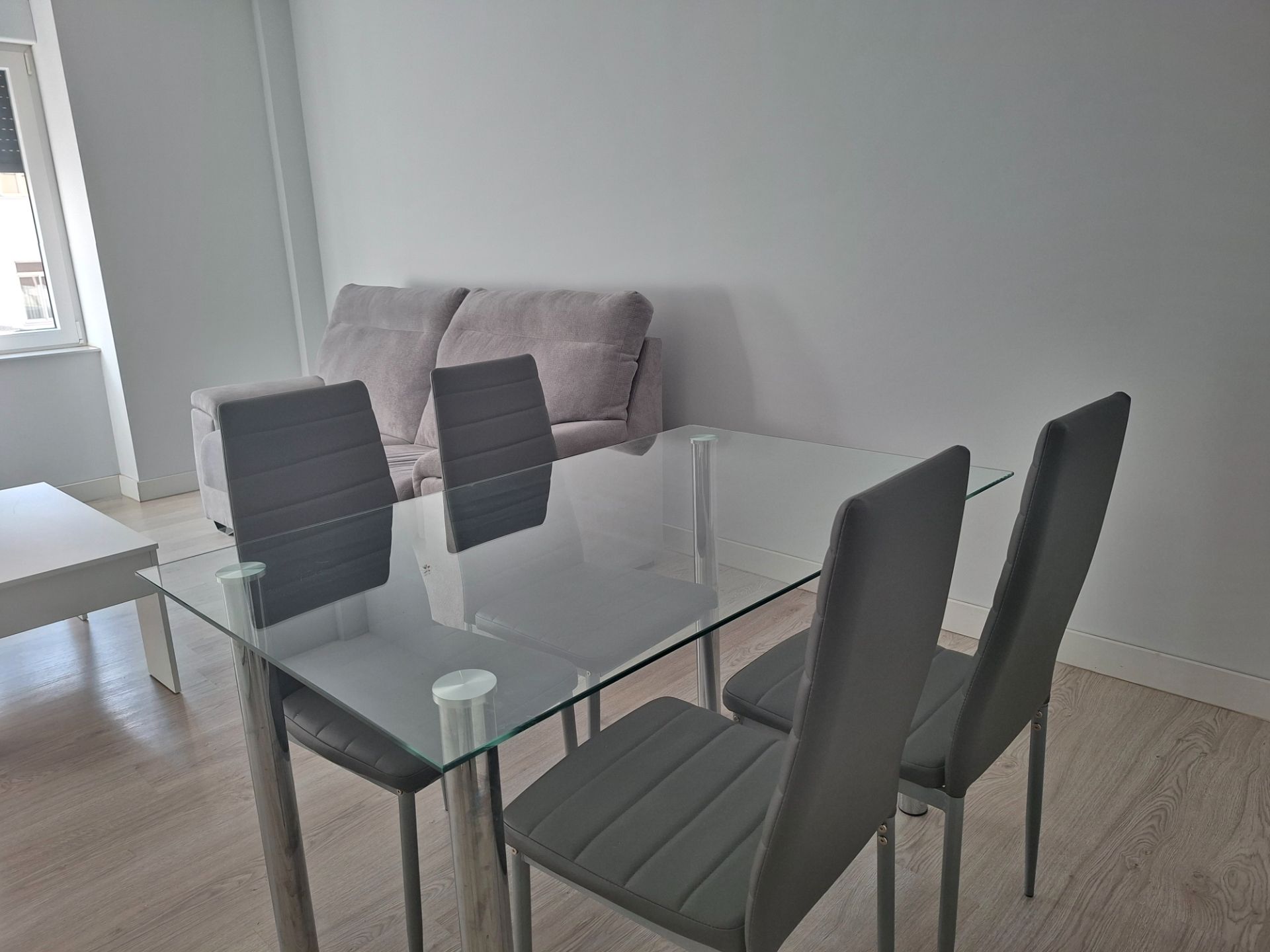 Dining room of Flat for rent in Salamanca Capital  with Heating, Furnished and Oven