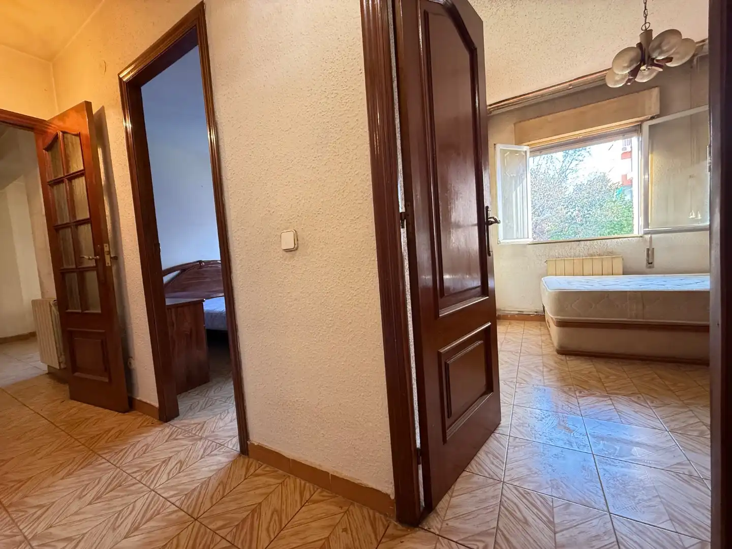 Bedroom of Flat for sale in  Madrid Capital  with Air Conditioner and Terrace