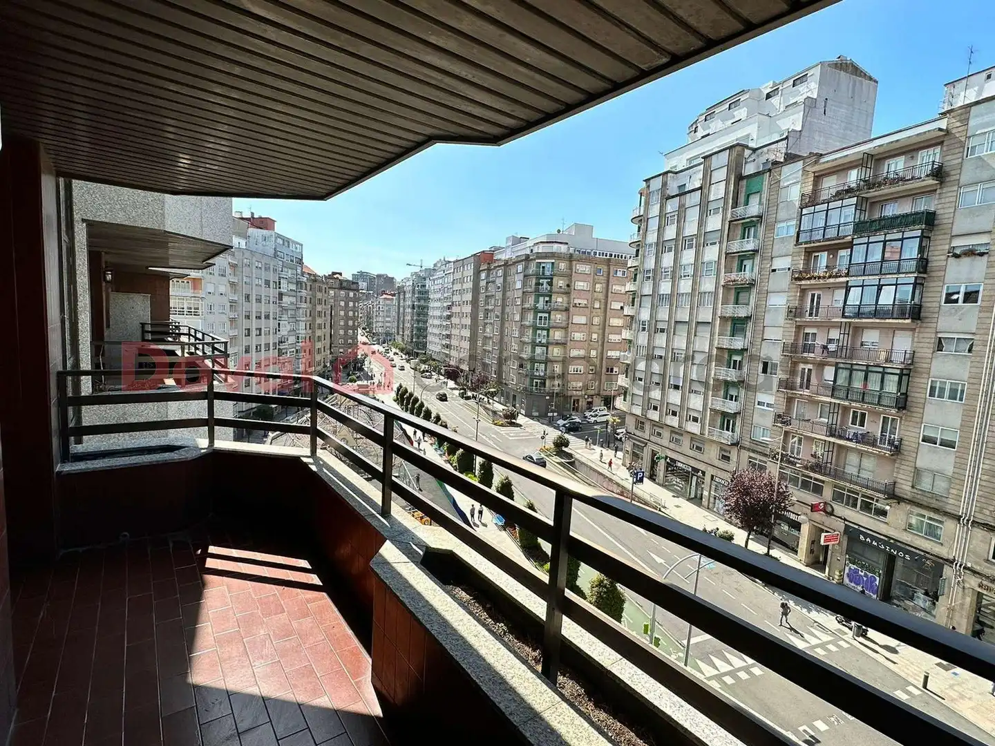 Exterior view of Flat for rent in Vigo   with Heating, Parquet flooring and Terrace