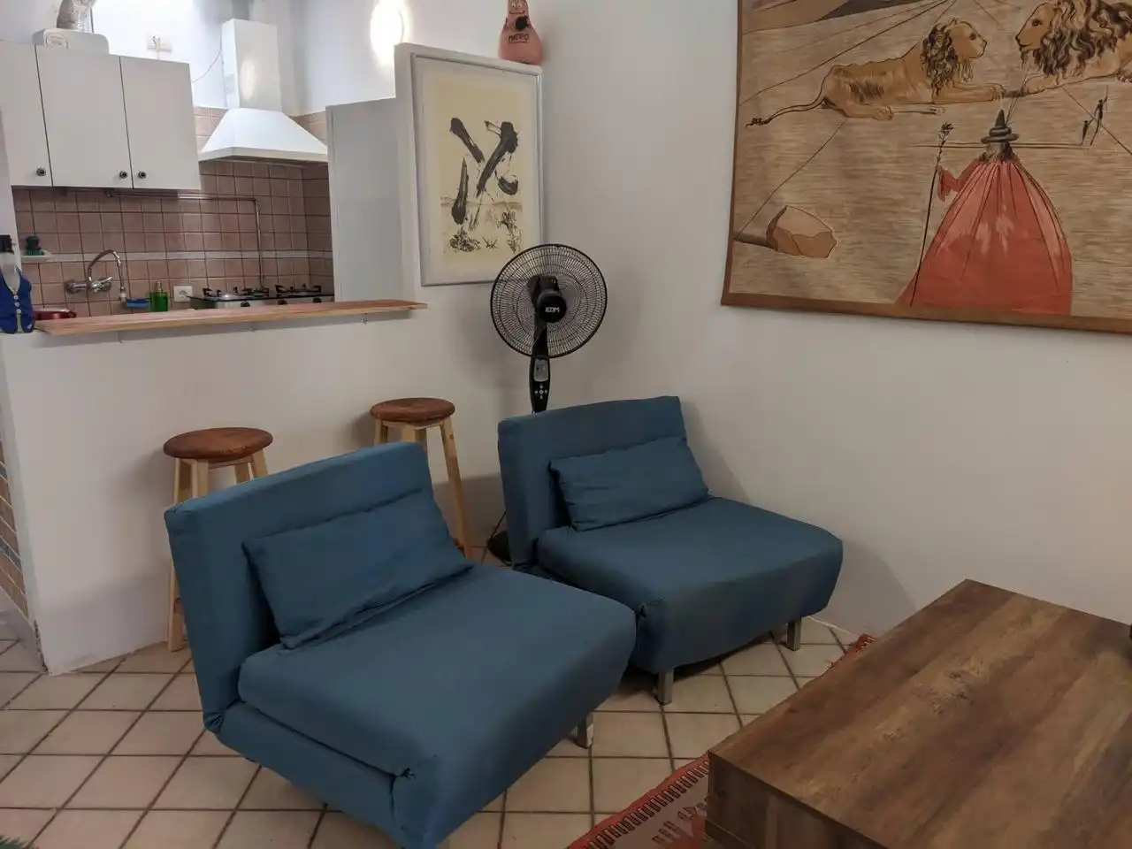 Wohnzimmer von Wohnungen zur Miete in Arona mit Möbliert und Gemeinschaftspool