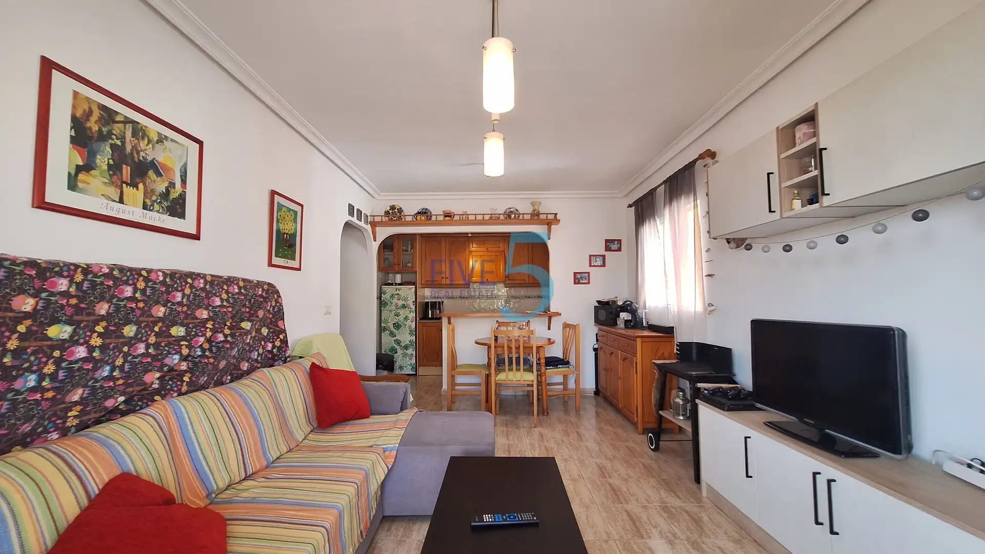 Sala d'estar de Pis en venda en Mil Palmeras