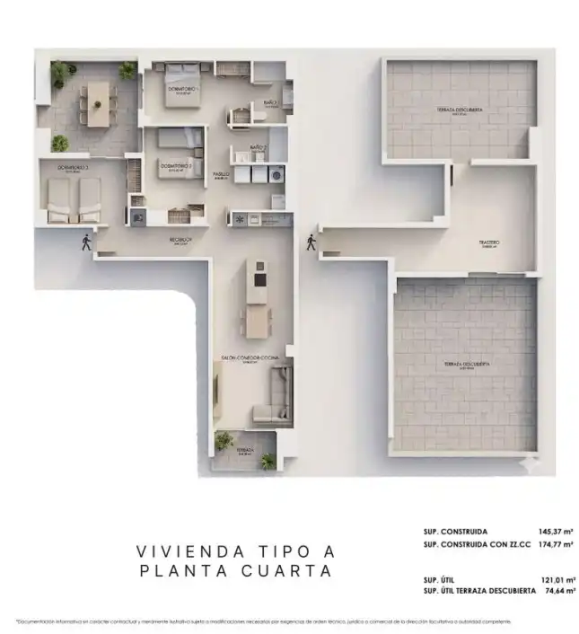 Wohnung zum Verkauf in La Vall d'Uixó mit Klimaanlage und Heizung