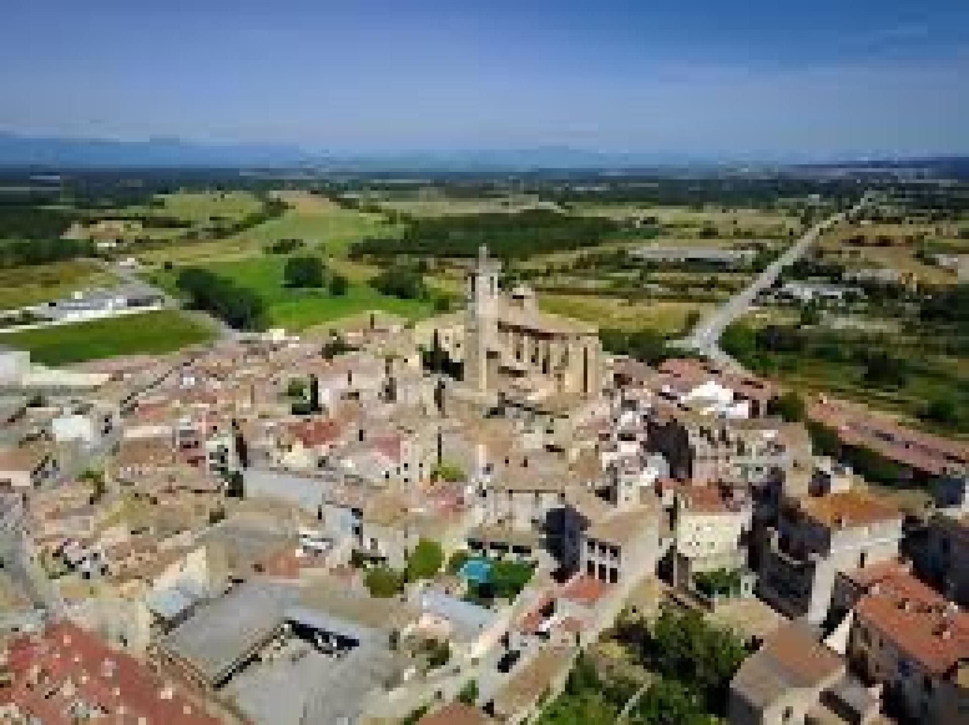 Vista exterior de Pis en venda en Llagostera