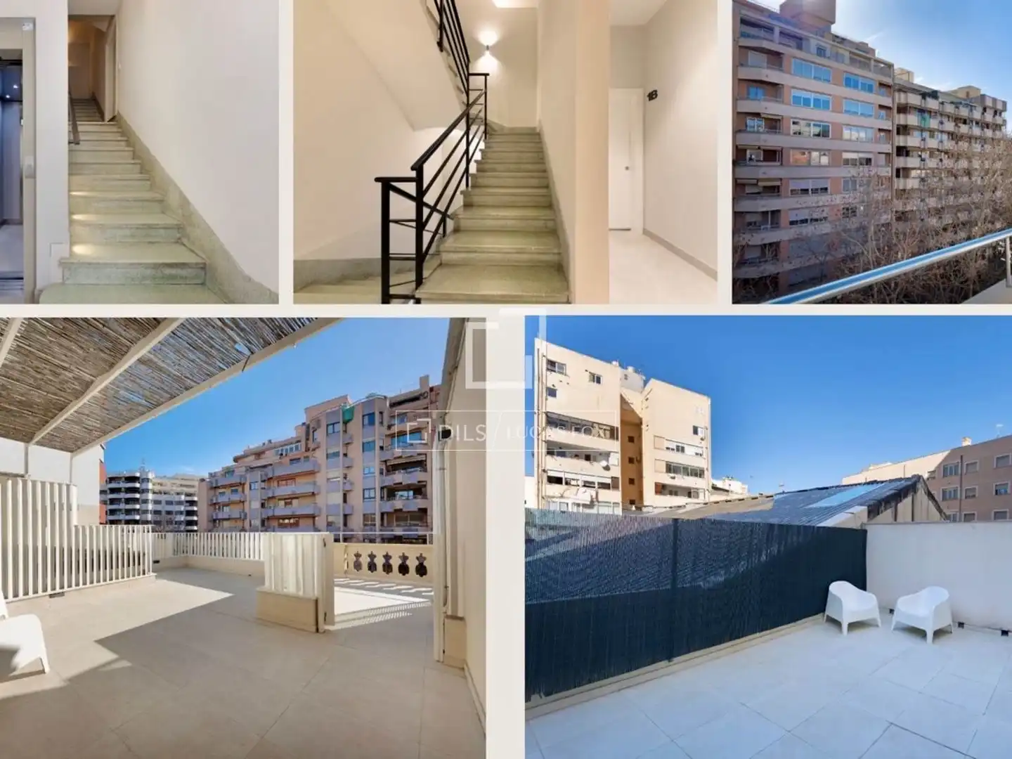 Vista exterior de Pis de lloguer en  Palma de Mallorca amb Aire condicionat, Calefacció i Moblat
