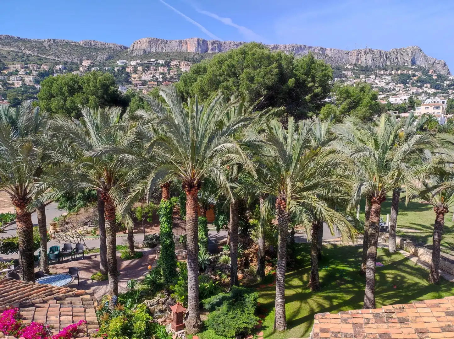 Jardí de Casa o xalet en venda en Calpe / Calp amb Aire condicionat, Jardí privat i Piscina