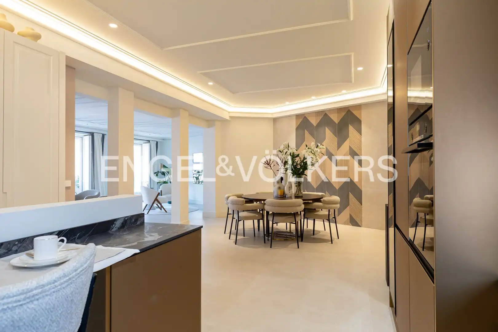 Esszimmer von Wohnung zum Verkauf in Madrid mit Klimaanlage, Heizung und Balkon