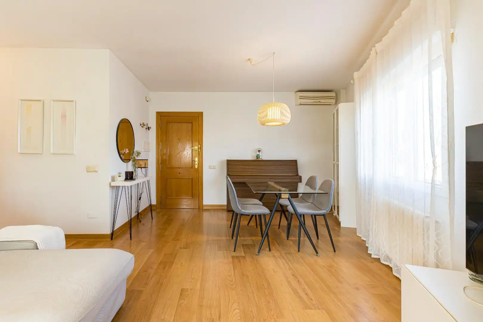Dining room of Flat for sale in Murcia  with Air Conditioner, Private garden and Furnished