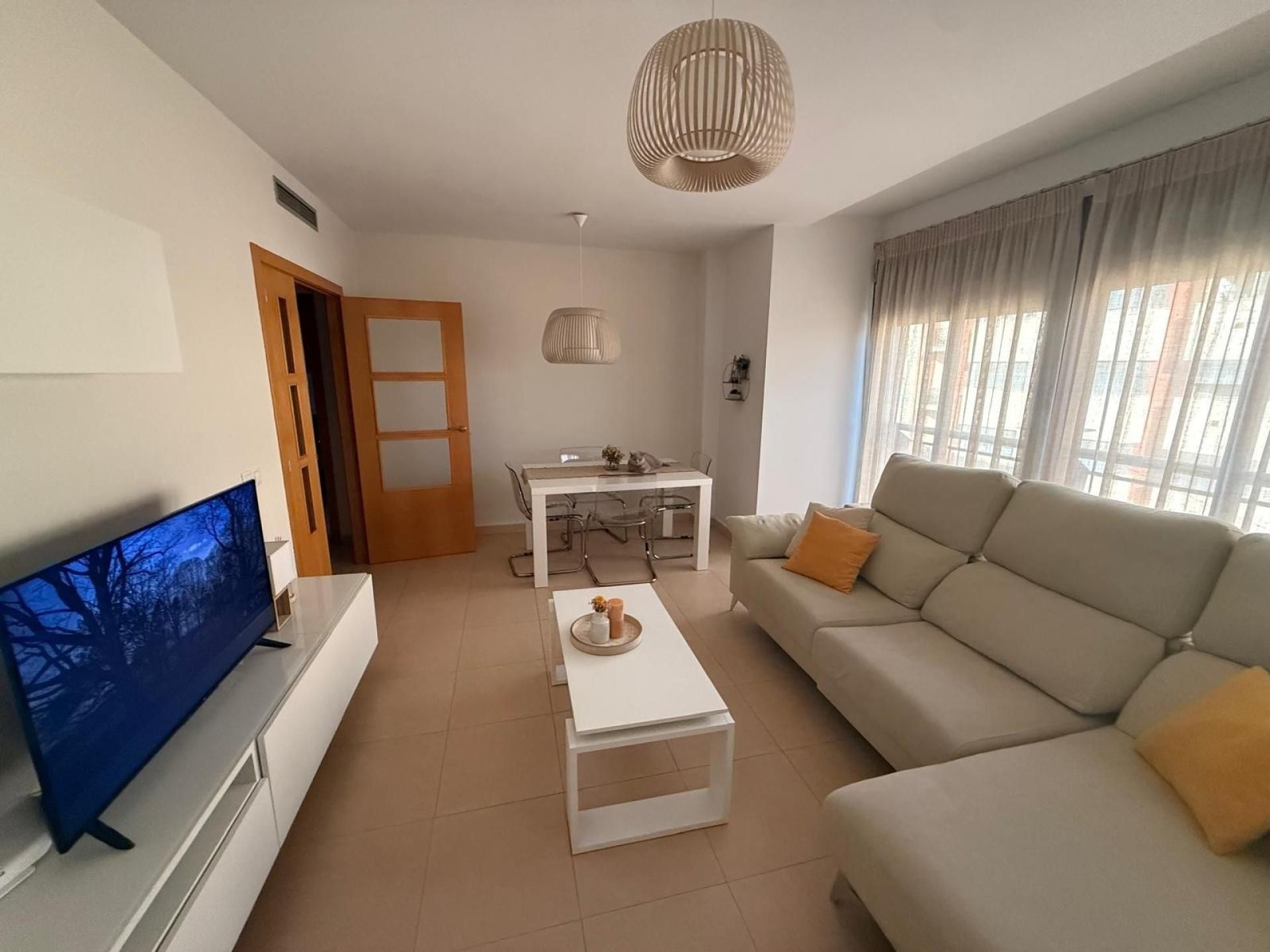 Sala de estar de Piso en venta en Almazora / Almassora con Aire acondicionado