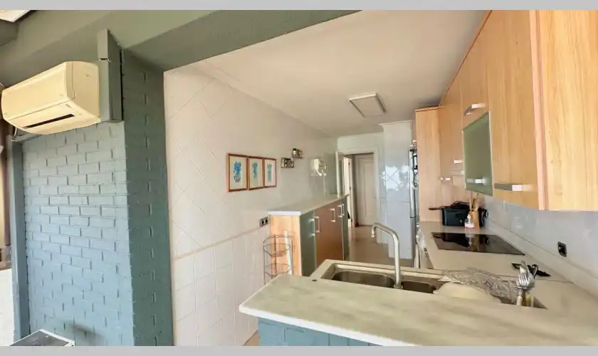 Cocina de Ático en venta en Almería con Aire acondicionado, Calefacción y Terraza