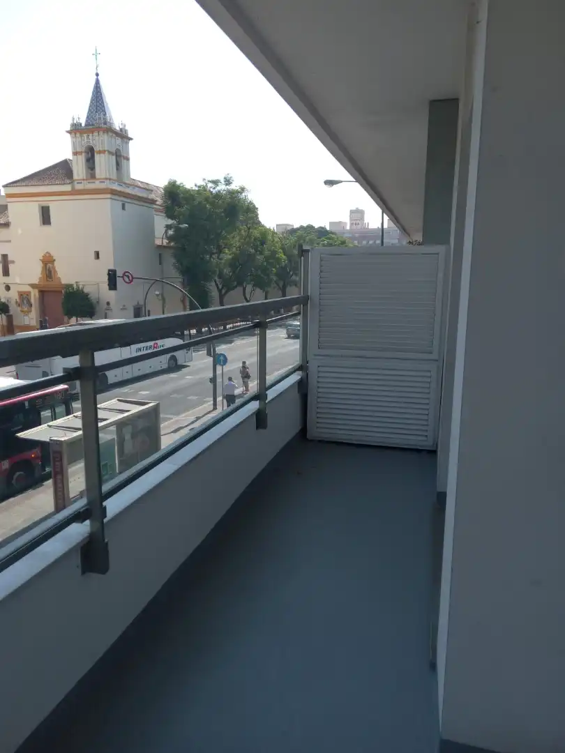 Terrasse von Wohnung zur Miete in Sevilla mit Klimaanlage, Heizung und Waschmaschine