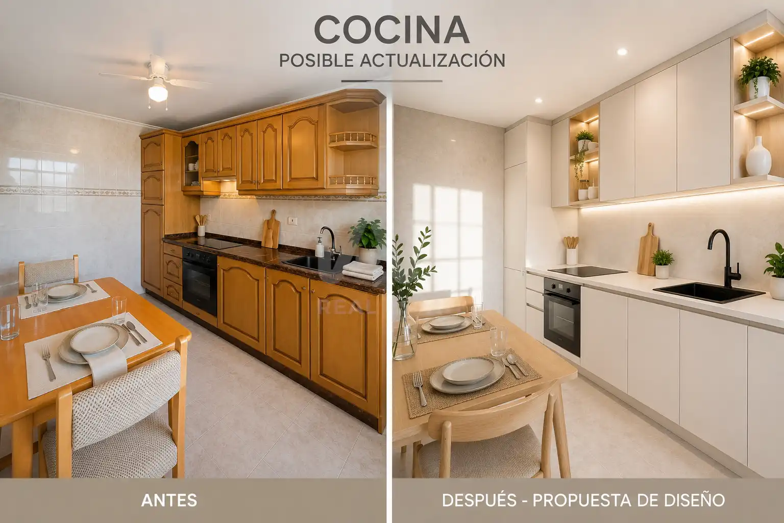 Cocina de Piso en venta en Ferrol con Calefacción