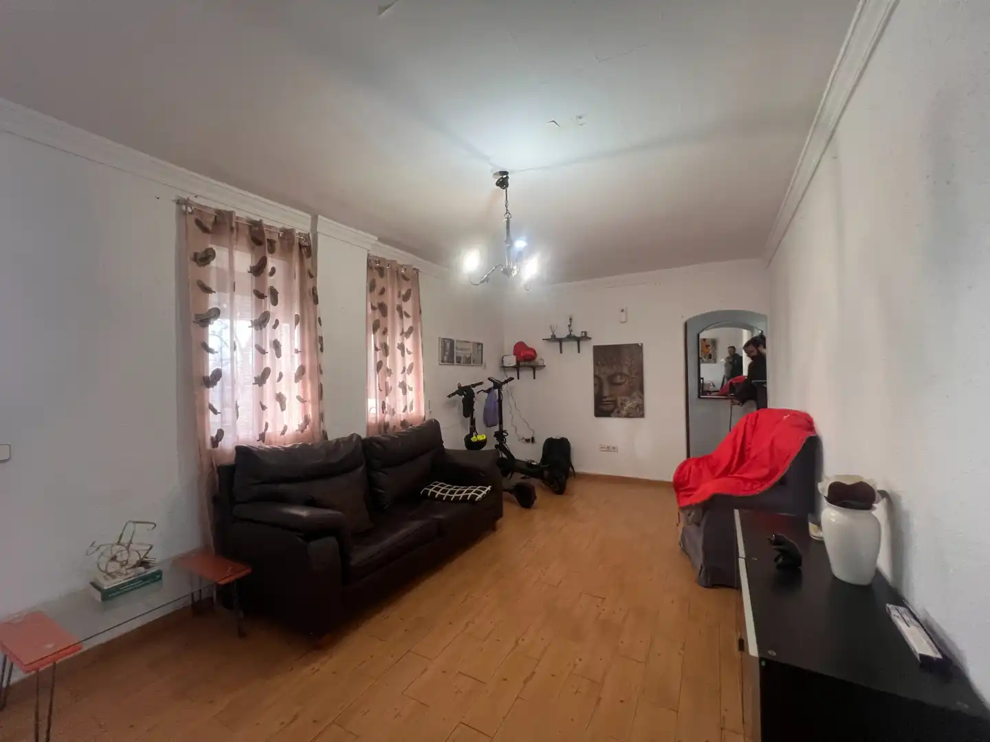 Sala de estar de Piso en venta en Sevilla con Terraza y Balcón