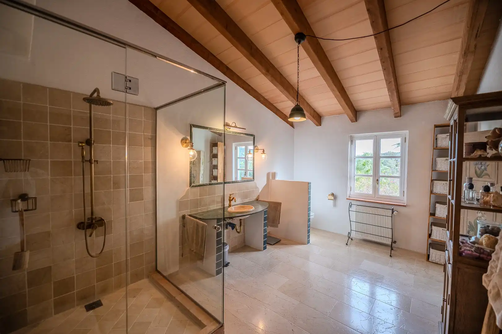 Bathroom of Country homes for sale in Manacor  with Air Conditioner, Heating and Storage room