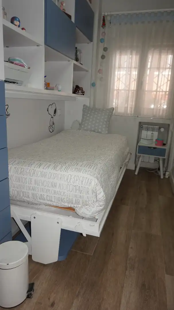 Schlafzimmer von Wohnung zum Verkauf in Madrid mit Klimaanlage, Heizung und Terrasse