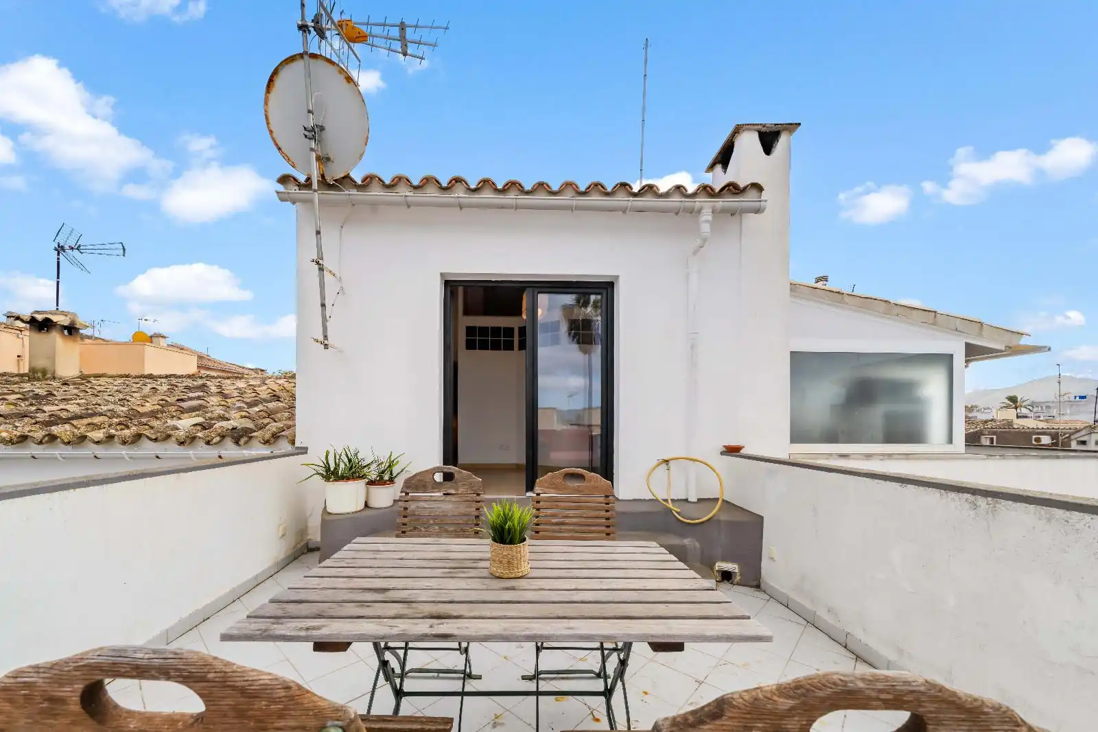 Terrace of Detached homes for sale in Alcúdia  with Heating, Parquet flooring and Terrace