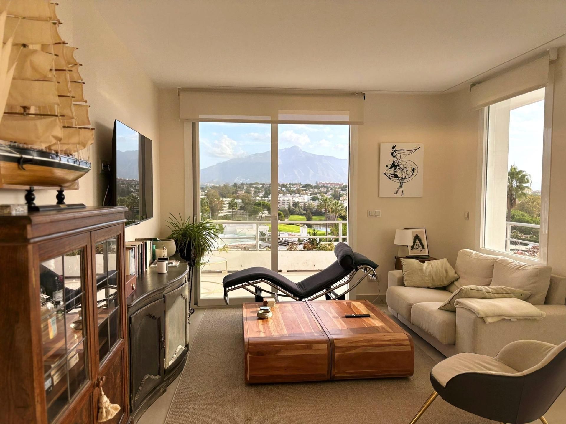 Living room of Attic for sale in Marbella  with Terrace