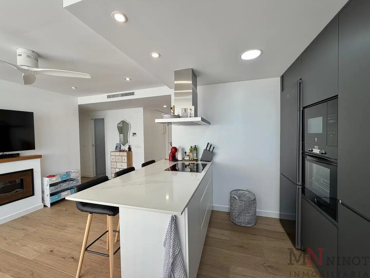 Kitchen of Apartments for sale in Benicasim / Benicàssim  with Air Conditioner and Community pool