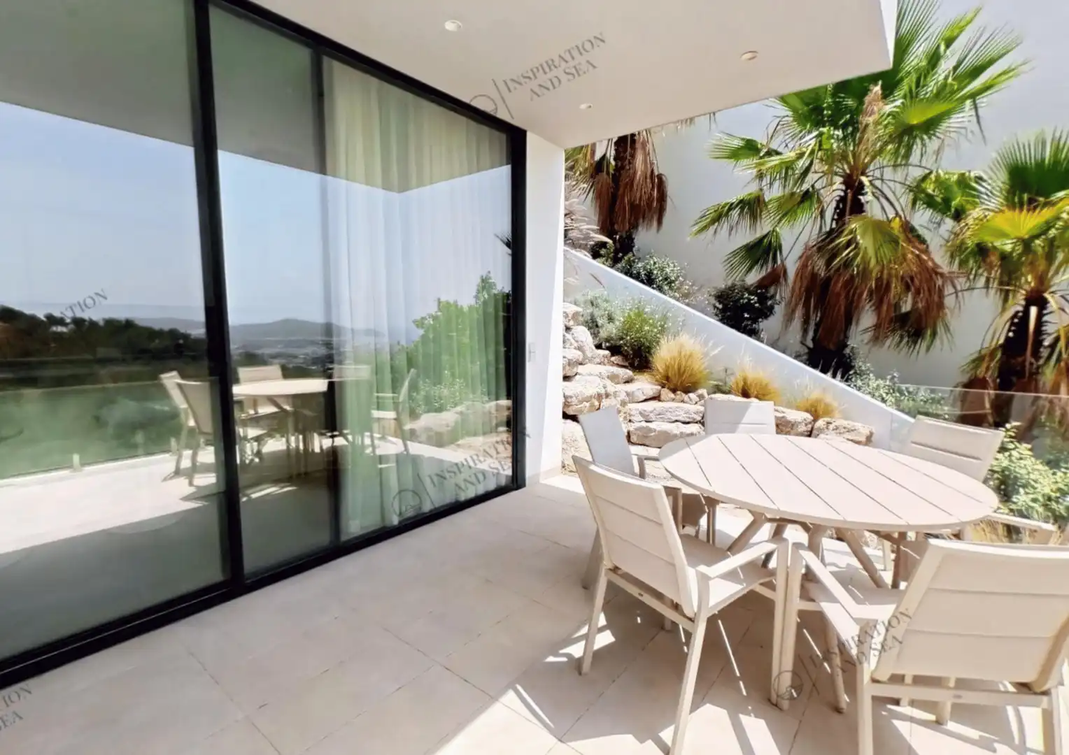 Terrassa de Casa o xalet de lloguer en Eivissa amb Aire condicionat, Calefacció i Jardí privat