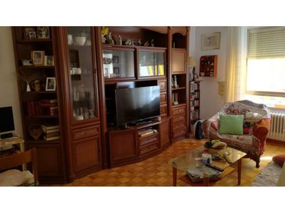 Living room of Flat for sale in  Logroño  with Heating, Parquet flooring and Storage room