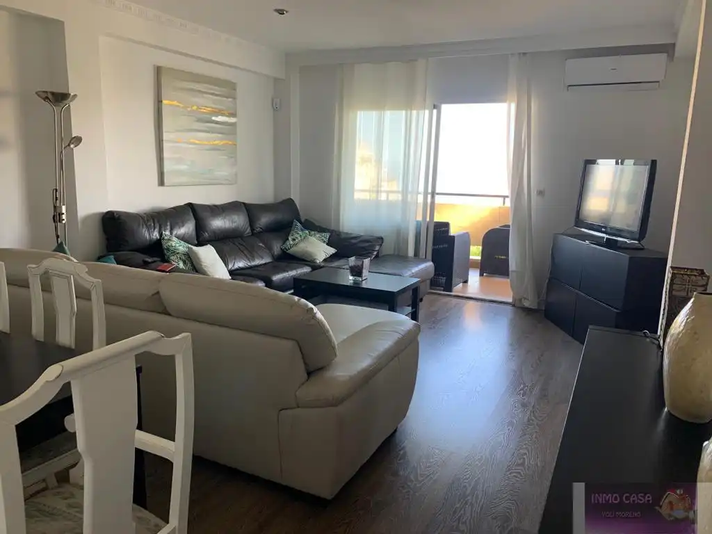 Sala d'estar de Casa o xalet per a compartir en Mijas amb Terrassa, Piscina i Moblat