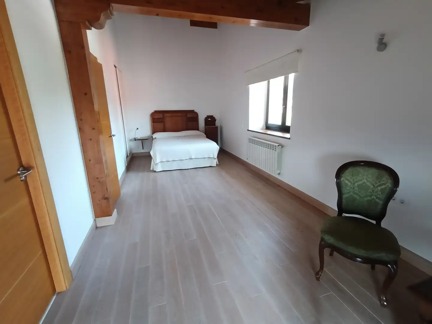 Schlafzimmer von Haus oder Chalet zur Miete in Molledo mit Heizung und Privatgarten