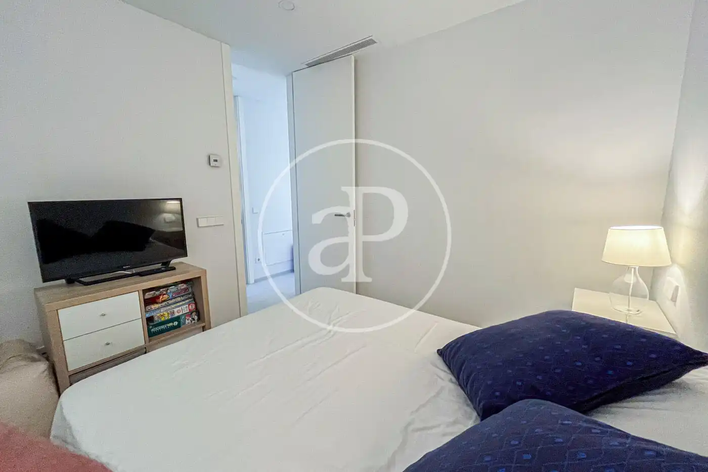 Schlafzimmer von Wohnung zur Miete in Pollença mit Klimaanlage, Heizung und Terrasse