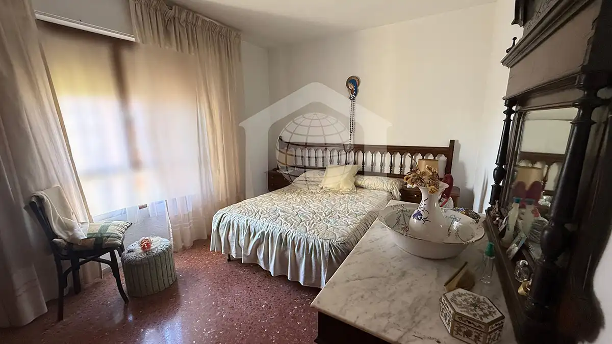 Bedroom of Flat for sale in Málaga  with Terrace and Furnished