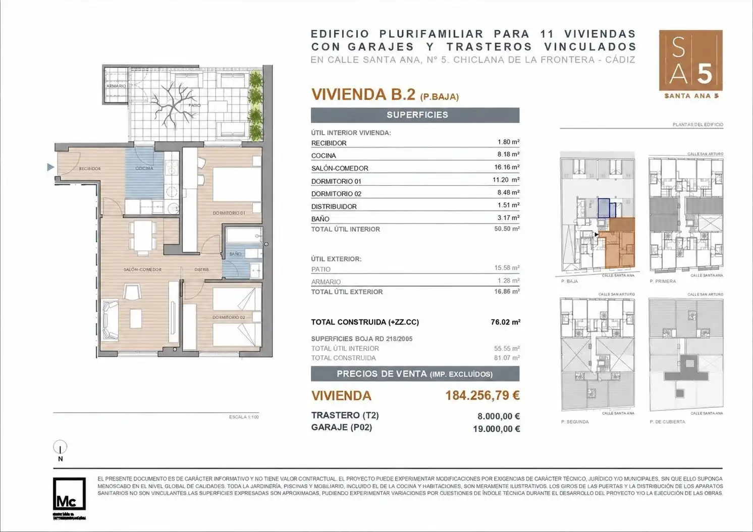 Appartement compact à vendre à Núcleo urbano, imagen 5