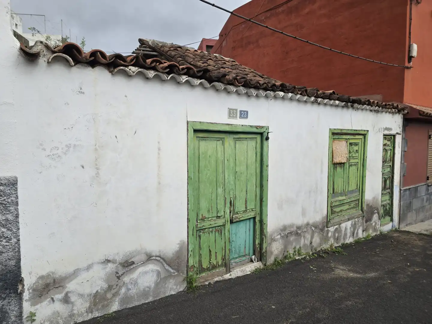 Vista exterior de Casa adosada en venta en La Orotava
