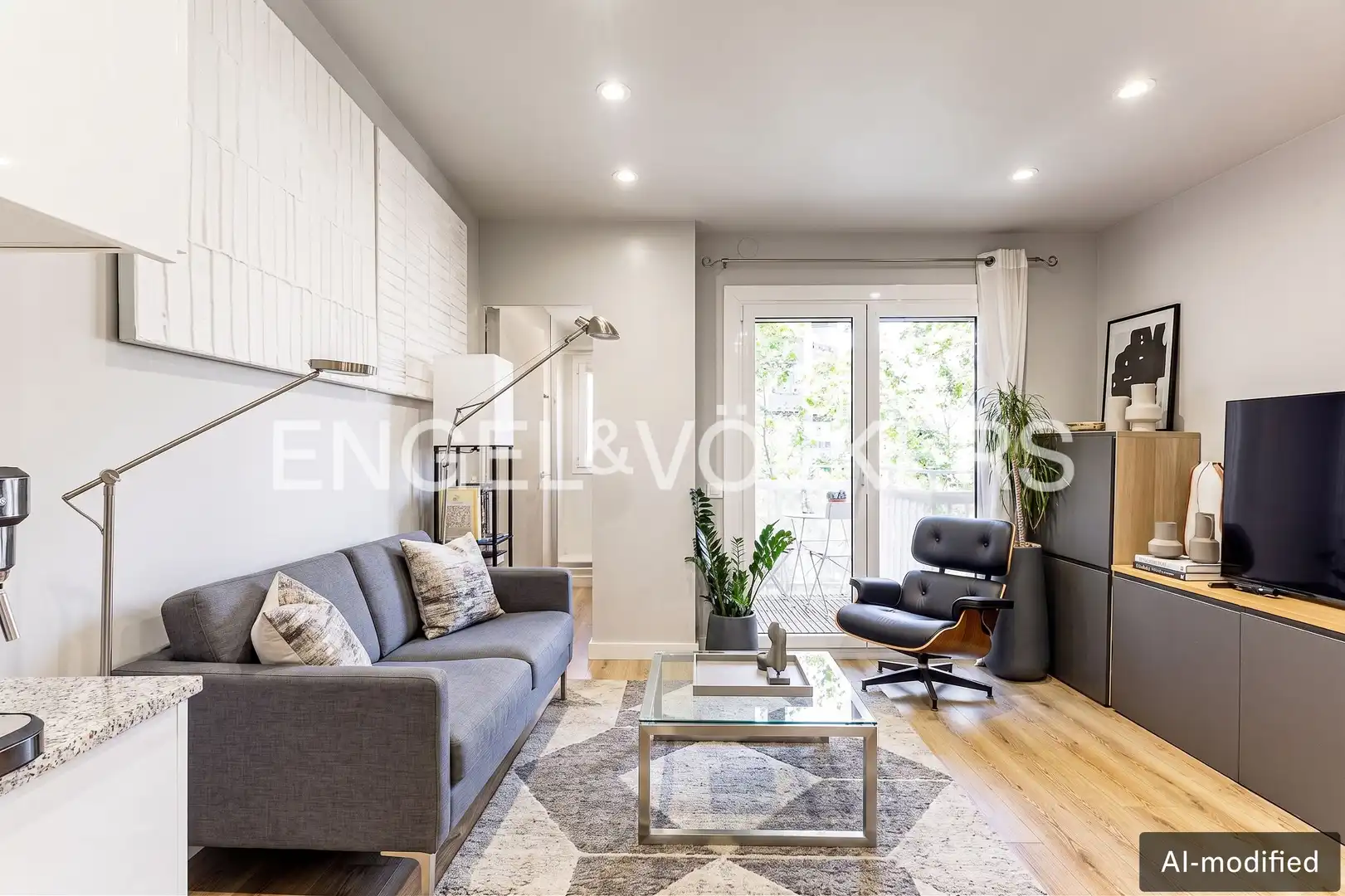 Piso con terraza en venta en Eixample