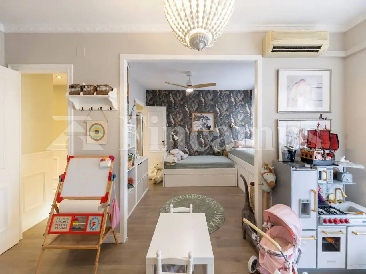 Bedroom of Attic for sale in Sabadell  with Air Conditioner, Heating and Parquet flooring
