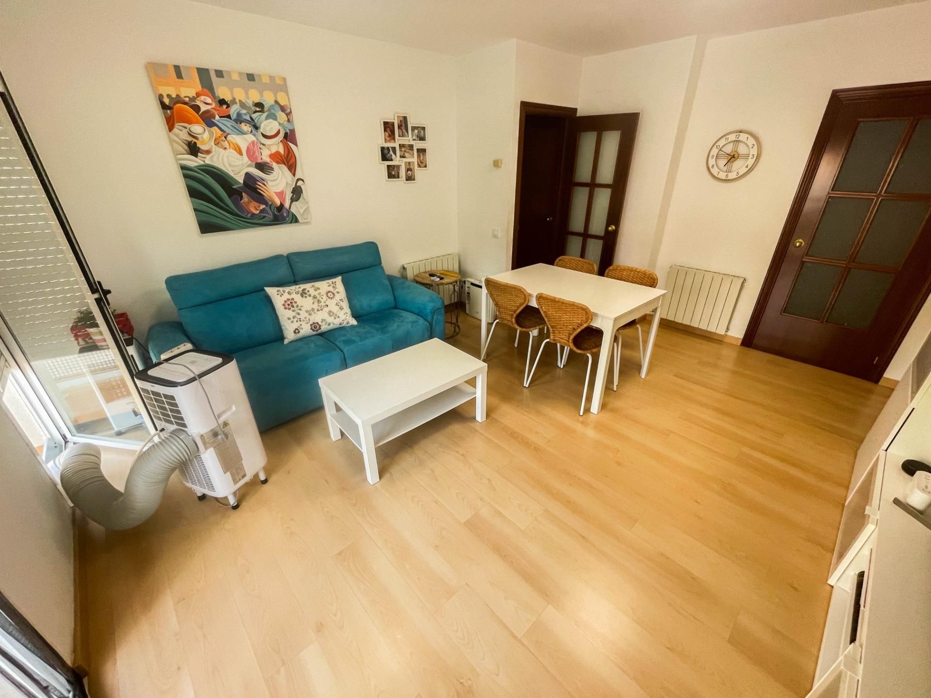 Living room of Flat for sale in Olesa de Montserrat  with Heating, Parquet flooring and Terrace
