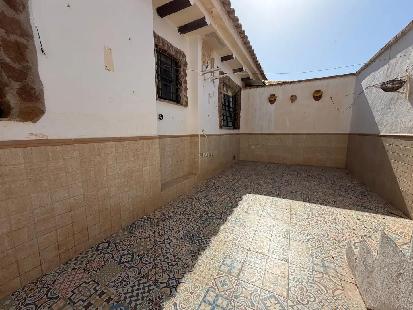 Terraza de Casa adosada en venta en Cartagena con Jardín privado