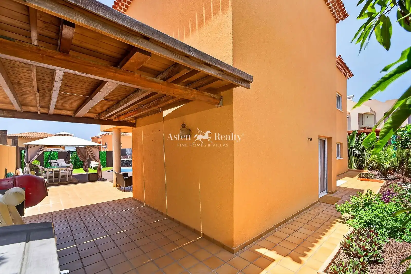 Terraza de Casa o chalet en venta en Santiago del Teide con Jardín privado, Terraza y Trastero