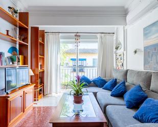 Living room of Apartment for sale in  Sevilla Capital  with Air Conditioner, Terrace and Balcony