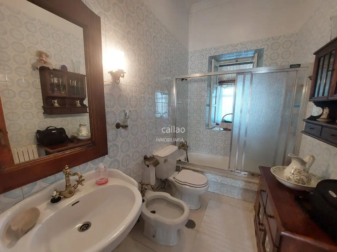 Baño de Casa o chalet en venta en Narón con Calefacción, Jardín privado y Piscina