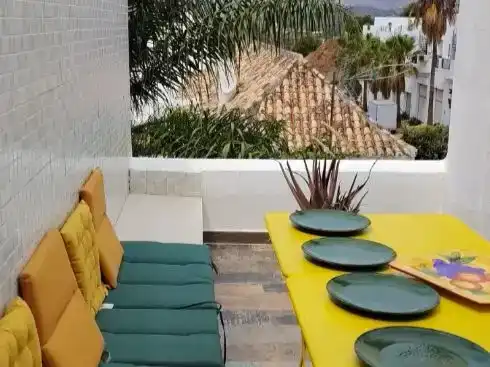 Terrace of Flat for sale in Mijas  with Air Conditioner, Terrace and Swimming Pool