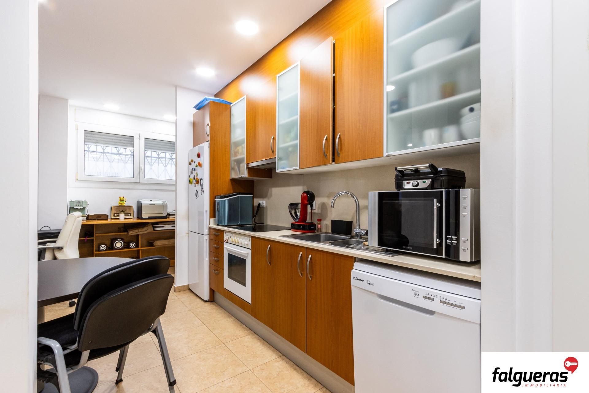 Kitchen of Flat for sale in Sabadell  with Heating