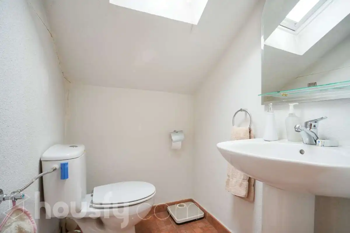 Baño de Casa o chalet en venta en Rivas-Vaciamadrid con Aire acondicionado, Calefacción y Jardín privado