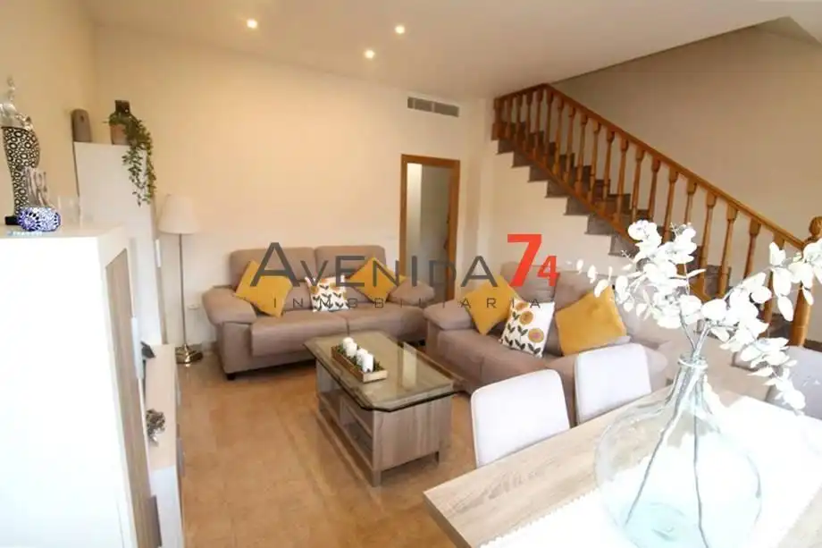 Living room of Duplexes for sale in Lorca  with Air Conditioner, Heating and Terrace