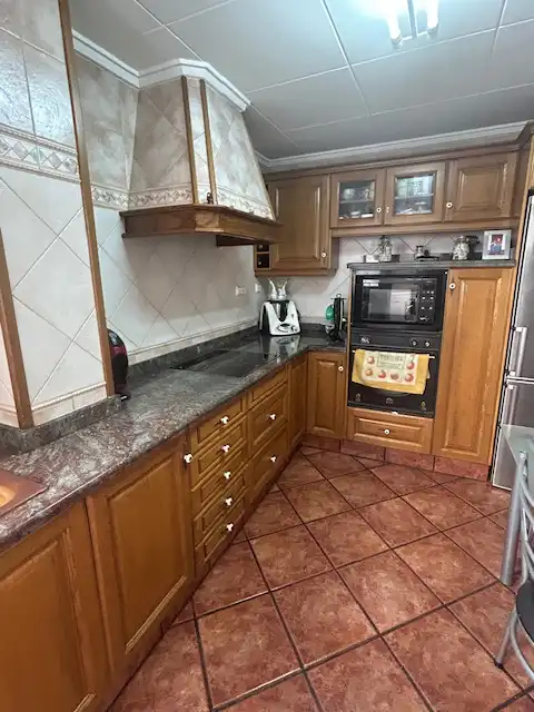 Küche von Wohnung zum Verkauf in Corbera mit Abstellraum, Möbliert und Waschmaschine